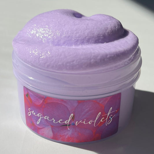 sugared violets