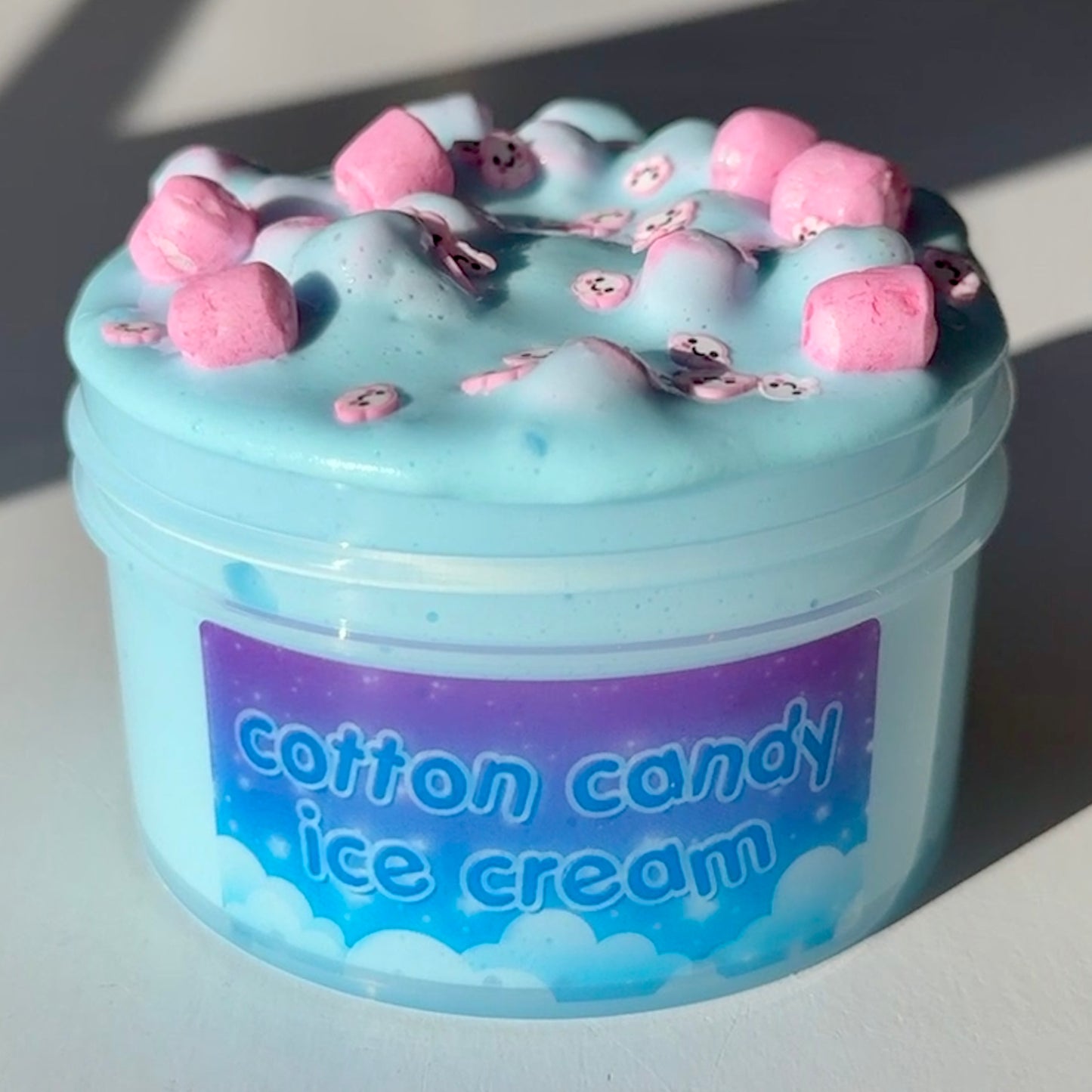 cotton candy ice cream