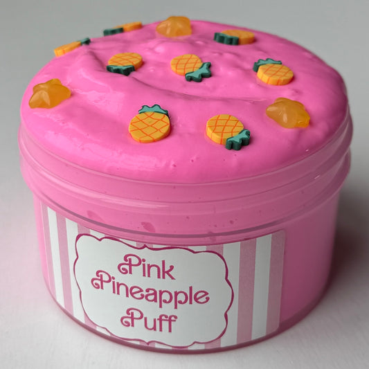 pink pineapple puff