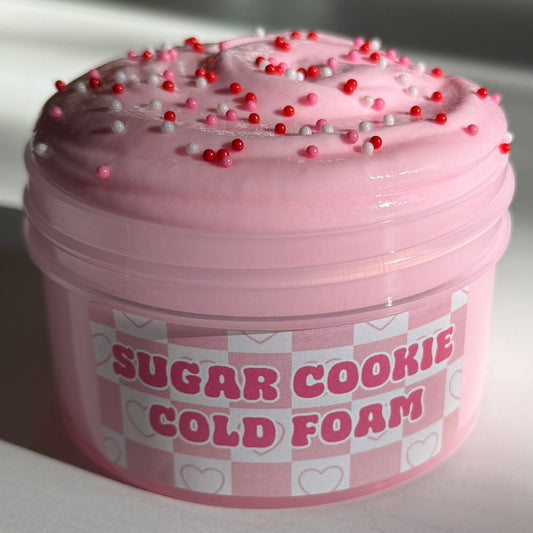 sugar cookie cold foam (pink ver.)