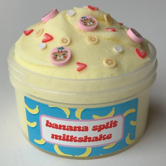 banana split milkshake