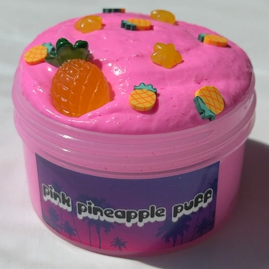 pink pineapple puff