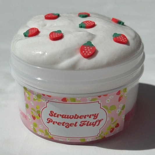 strawberry pretzel fluff
