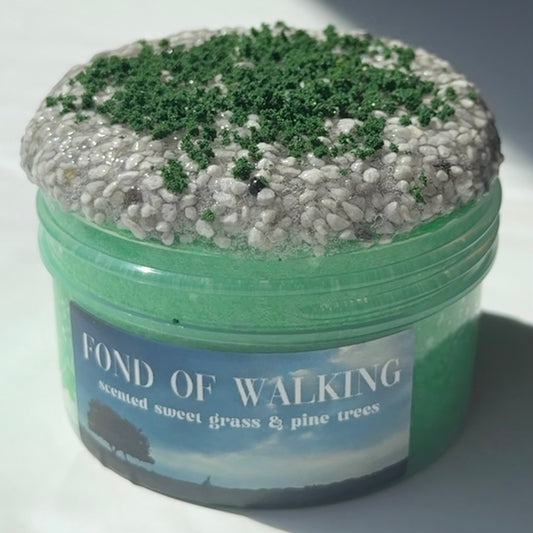 fond of walking