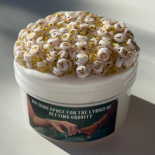 holding space for the lyrics of defying gravity