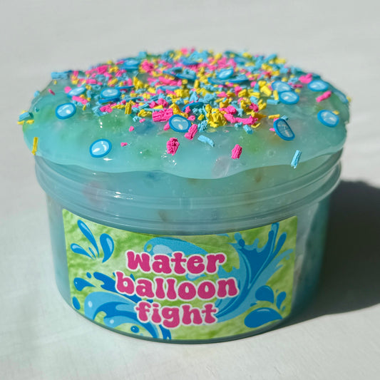 water balloon fight