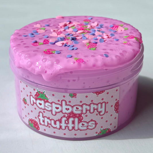 raspberry truffles