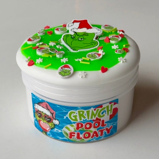 grinch's pool floaty